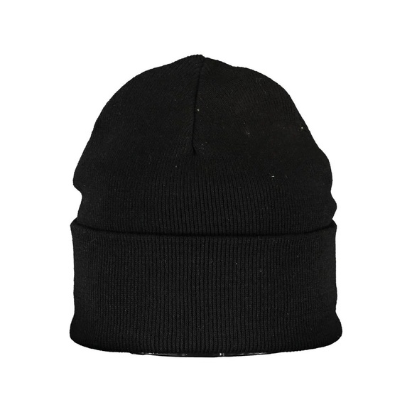 black athletic outdoor durable long beanie grunge active wear fashion headwear - Picture 1 of 10